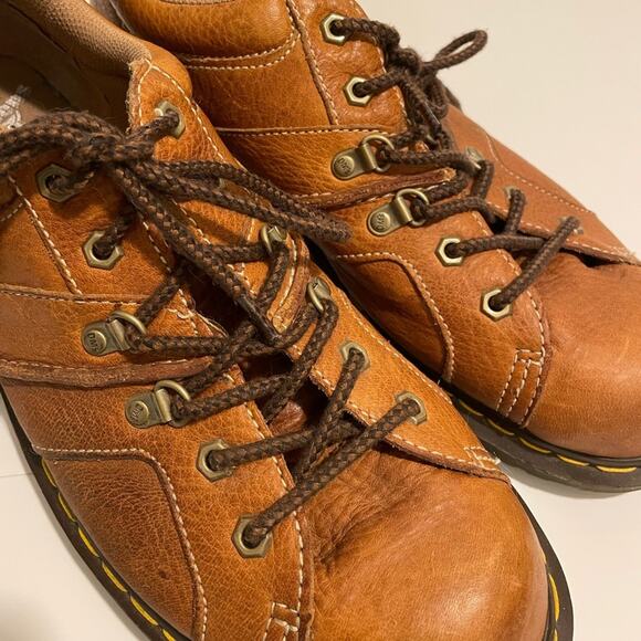 Vintage Dr Martens Men\'s Size 12 Brown Leather Finnegan Style Boots main image 7